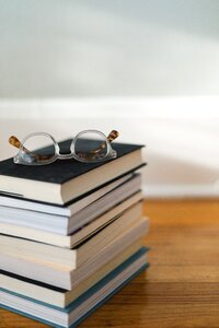 Reading glasses library