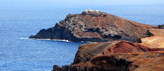 Madera portugal rocks photo