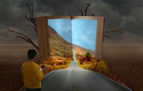 Life fantasy road