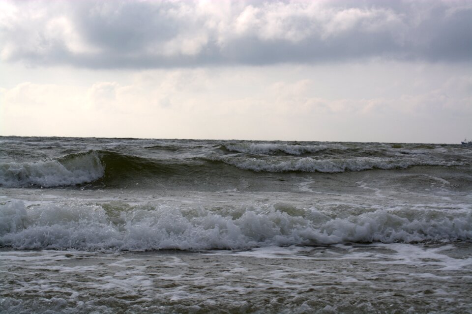 Water wadden sea island