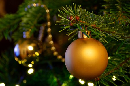 Christmas ornament balls tree decorations photo