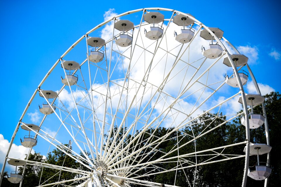 Amusement park entertainment tall