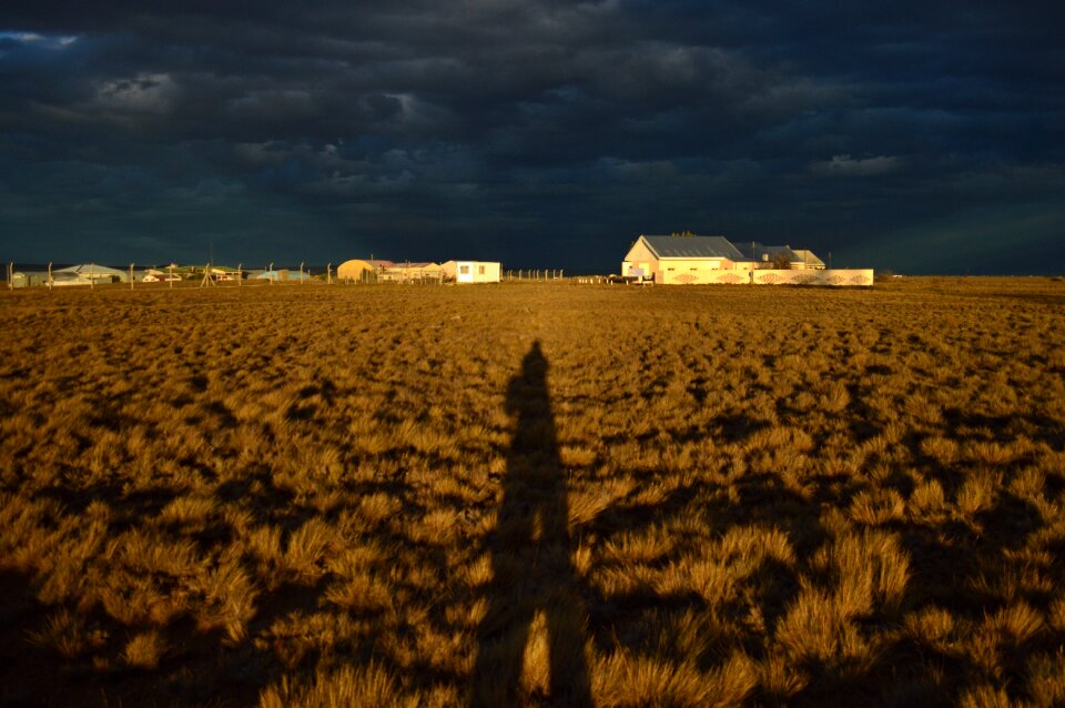 Clouds shadow sky