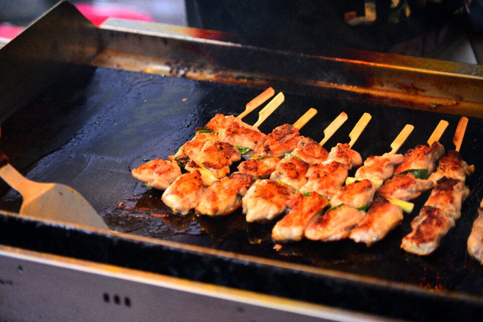 Barbecue meat snack