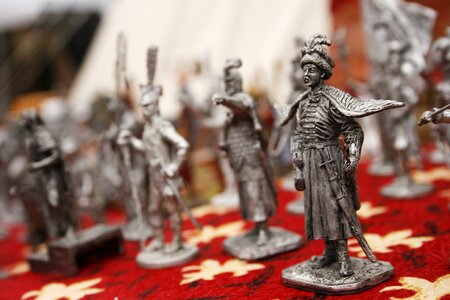 The statue decoration figure