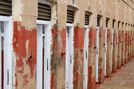 South africa apartheid brown prison photo