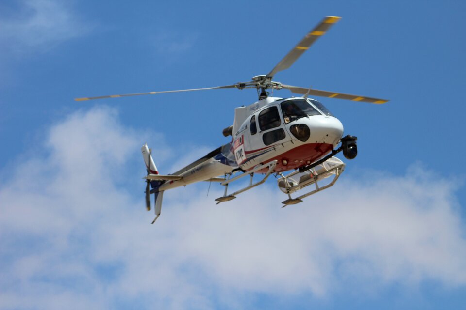 Helicopter flight flying