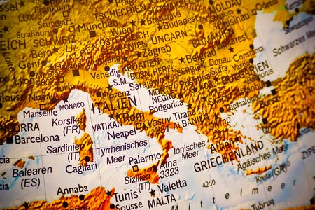 Geography mediterranean continent