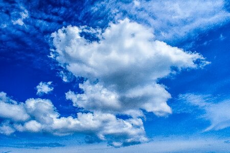 Spring cloudscape weather photo