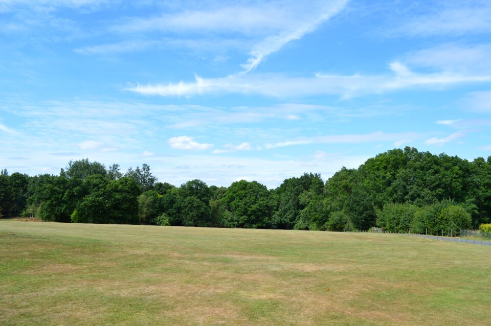 Landscape panoramic field