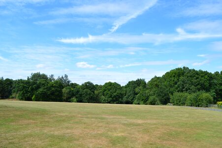 Landscape panoramic field