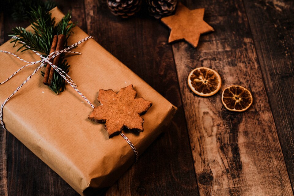 Background presents decoration
