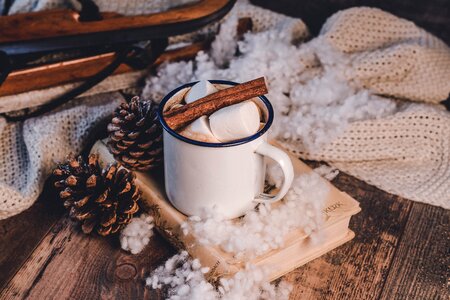 Marshmallows cinnamon cold