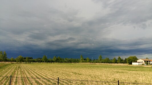 Weather dark cloudscape photo