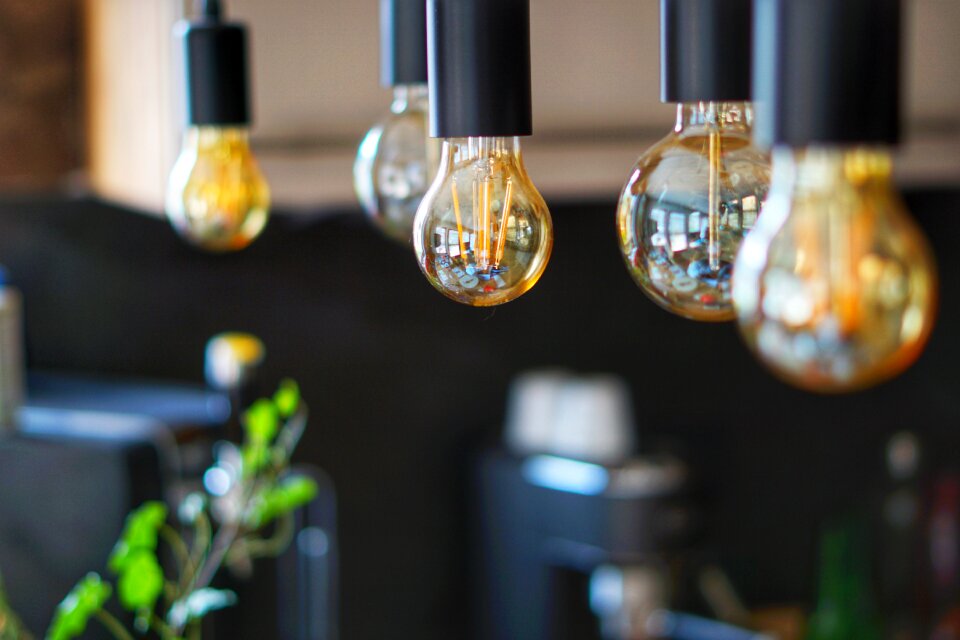 Kitchen lamp vintage
