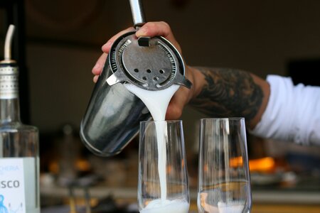Sour cocktail alcohol