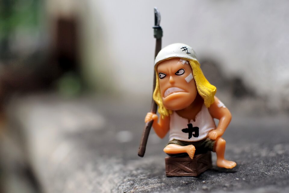 Japanese cartoon figurine