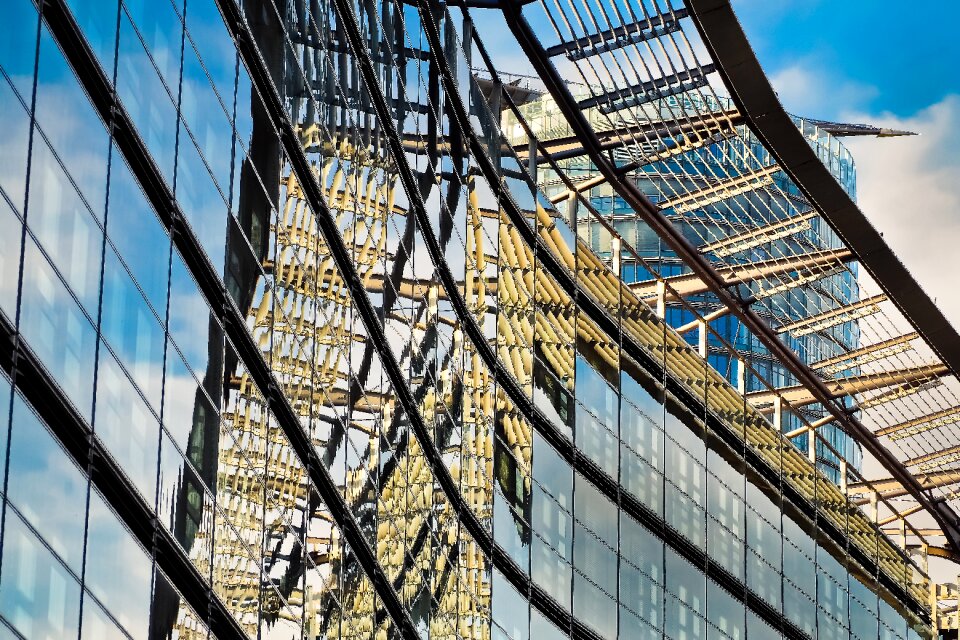 Building city window