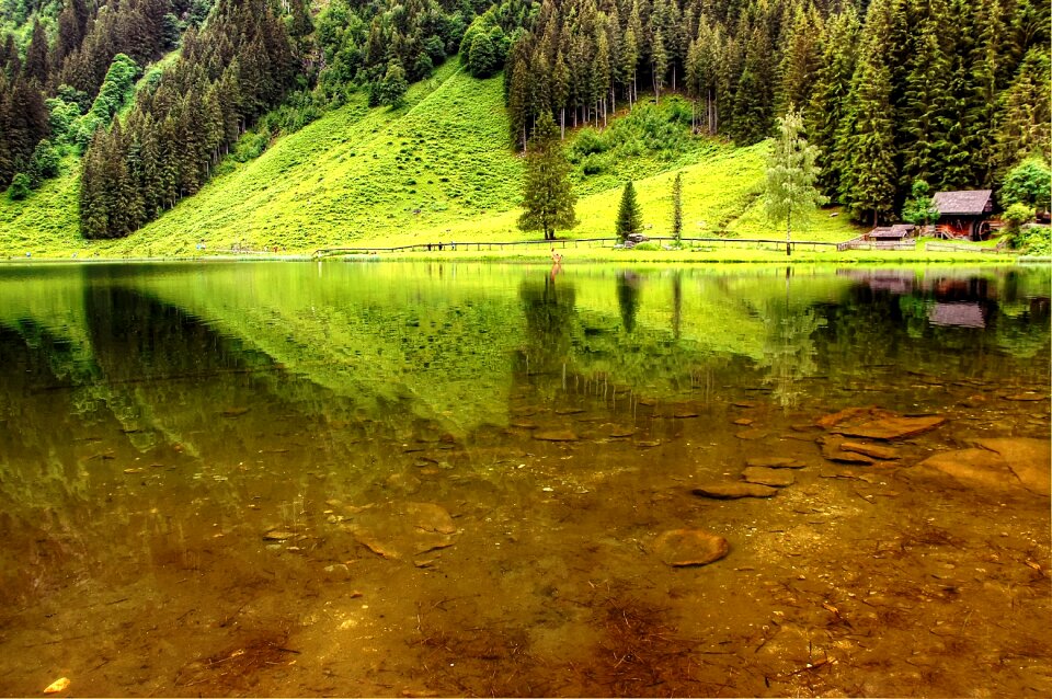 Alpine nature mountains