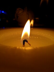 Hot burn candles photo