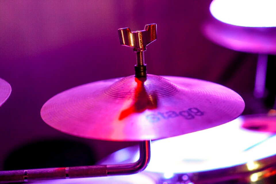 Drummer drumsticks silhouette