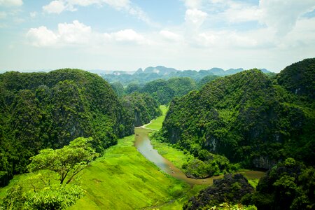 Tam coc bich dong temple photo