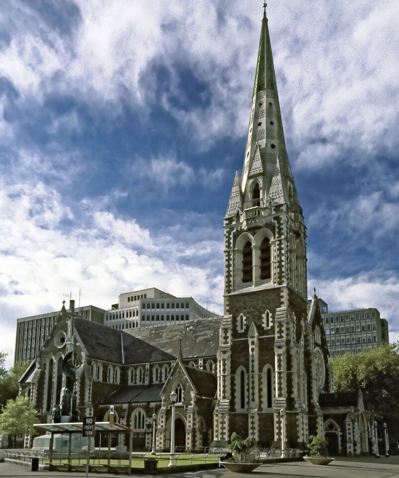Church earthquake from the earthquake