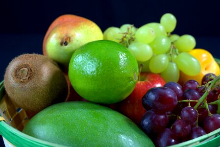 Vitamins fruits fresh photo