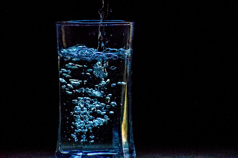 Liquid wet drop photo