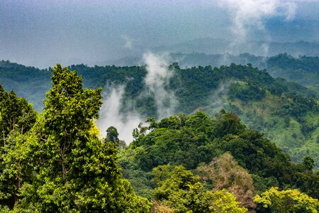 Nature sky mountain photo