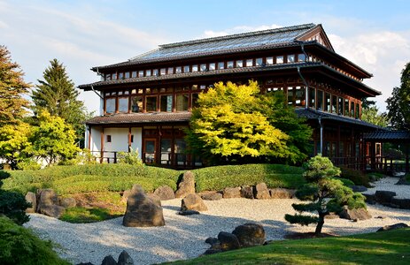 Japanese garden thuringia germany tea house