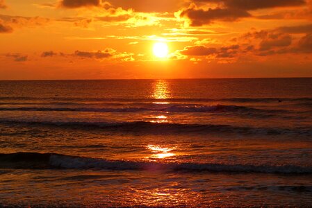 Idyll walk sea photo