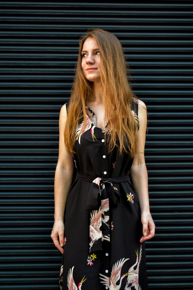 Girl megalopolis dress