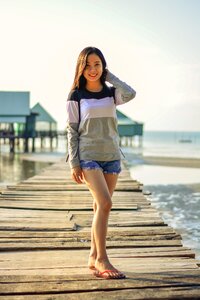 Smile sunny beauty