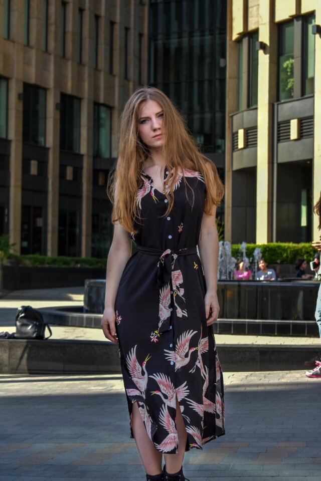 Girl megalopolis dress