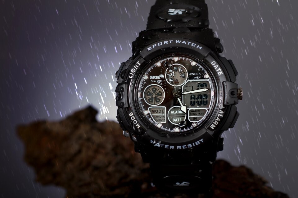 Waterproof time of hours