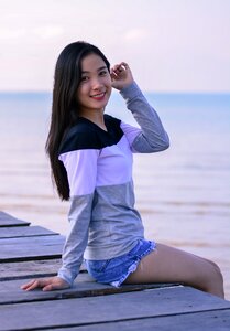 Cute nice young