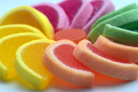 Colorful nibble treat photo