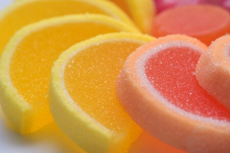 Colorful nibble treat