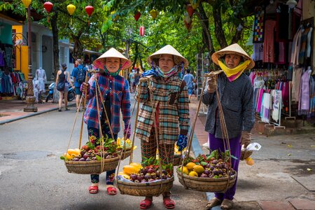 Traditional street asia