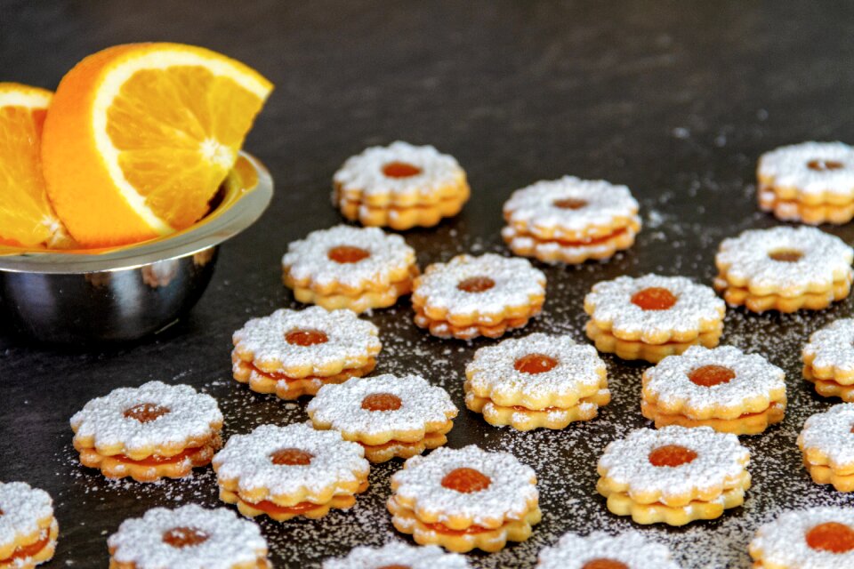 Cookie advent orange