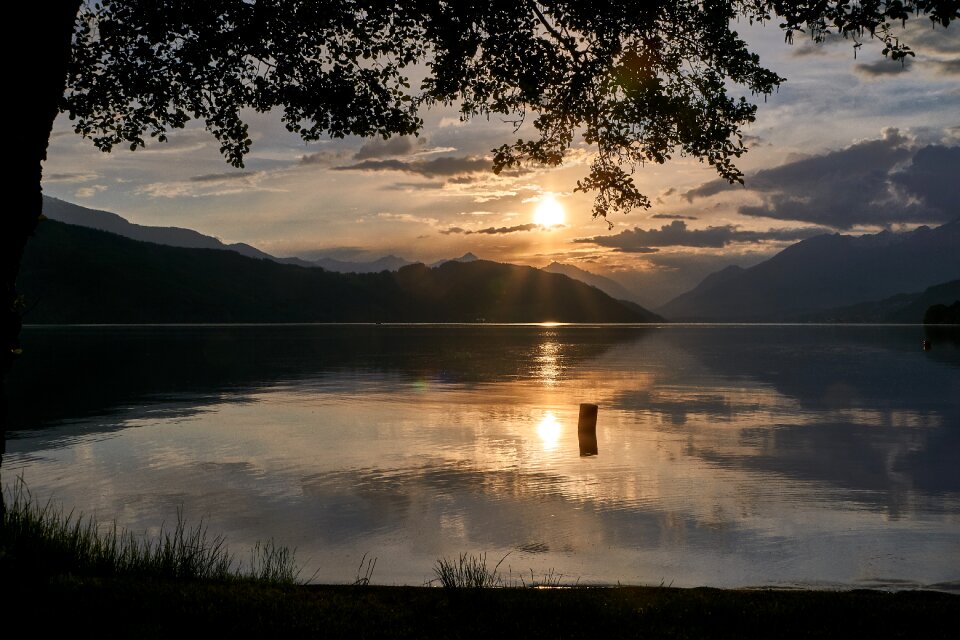Mountains lake austria