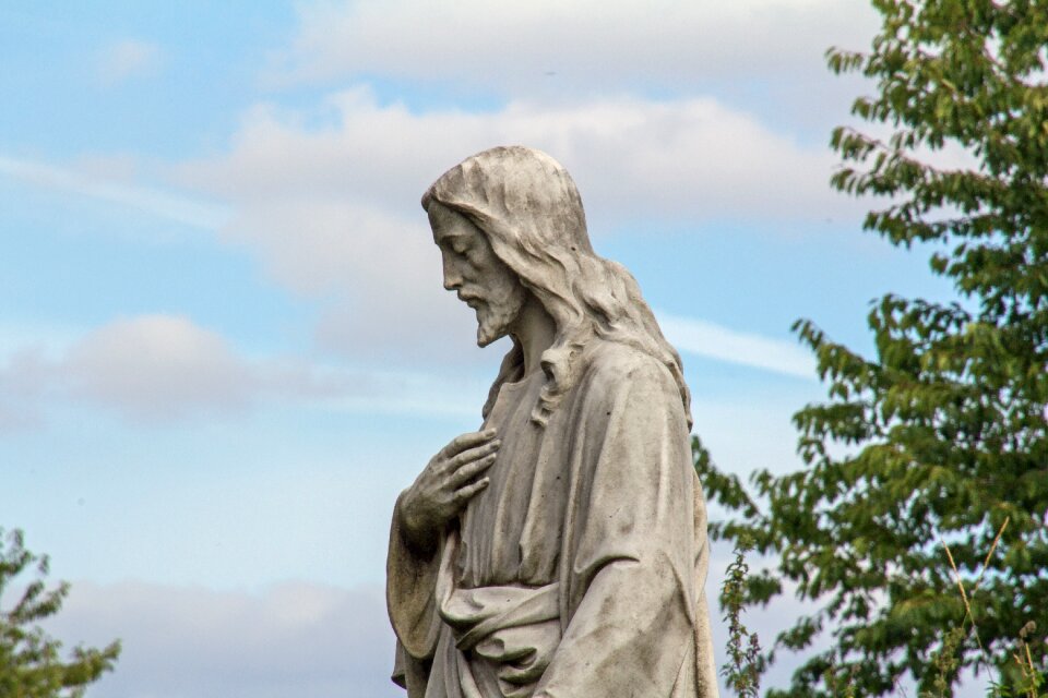 Christianity faith statue