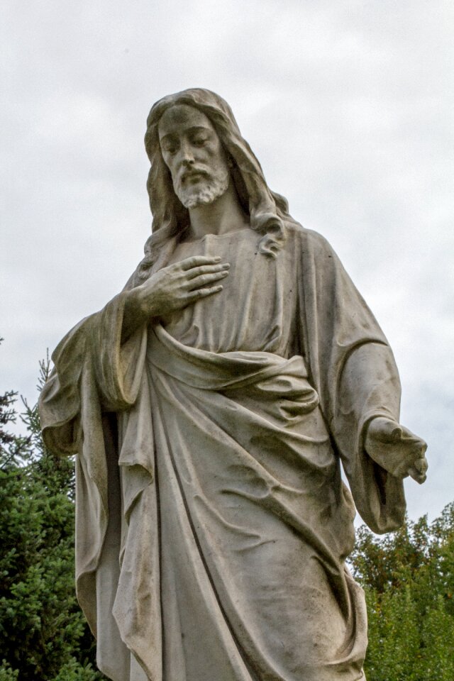 Christianity faith statue