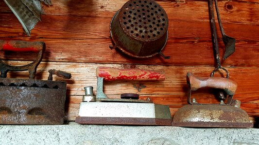Old antique sieve