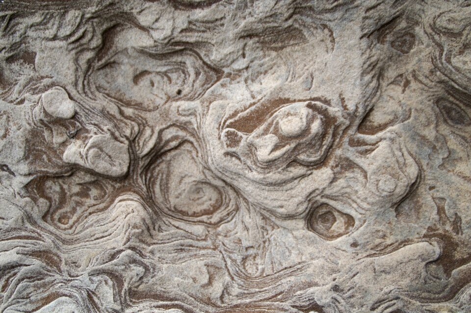 Rock pattern eddy