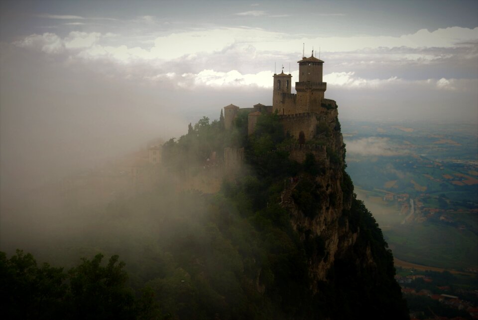 Italy cloud castles