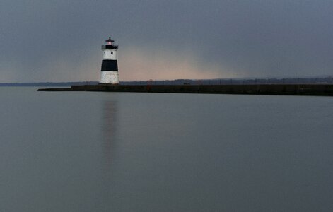 Lighthouse sea water