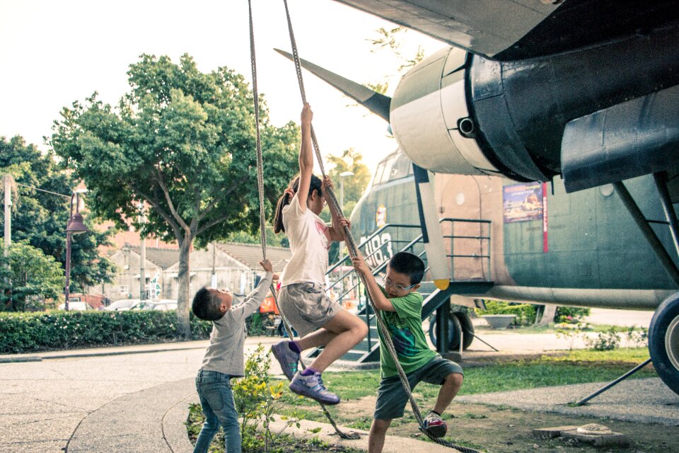Outdoor pleasure child