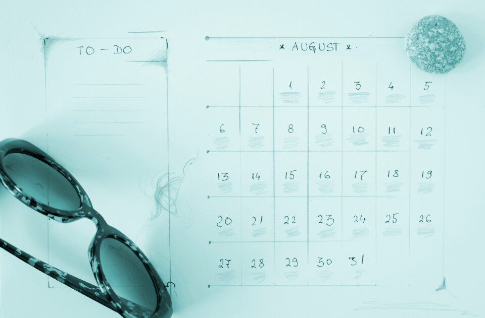 Planning plan calendar